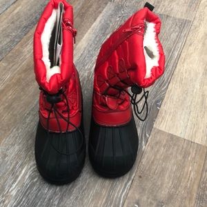 Children Dream Pairs Red & Black NEW Boots SZ 13